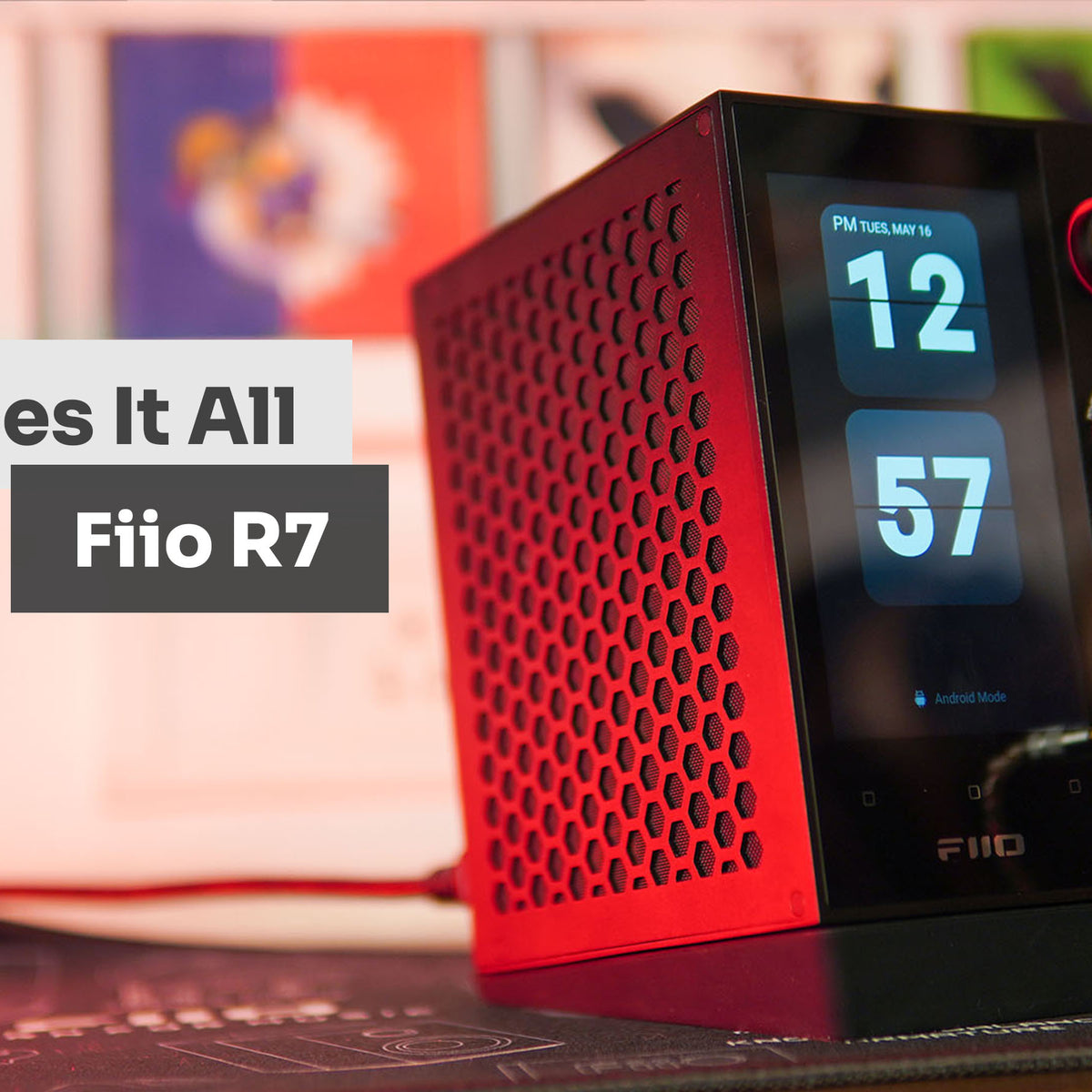 FiiO R7 All-in-One Desktop Hi-Fi Streaming Player & R7-WHITE B&H
