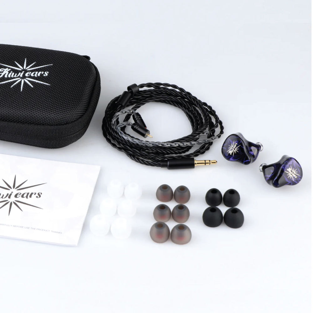 Kiwi Ears Quartet 2DD + 2BA Hybrid In-Ear Monitor