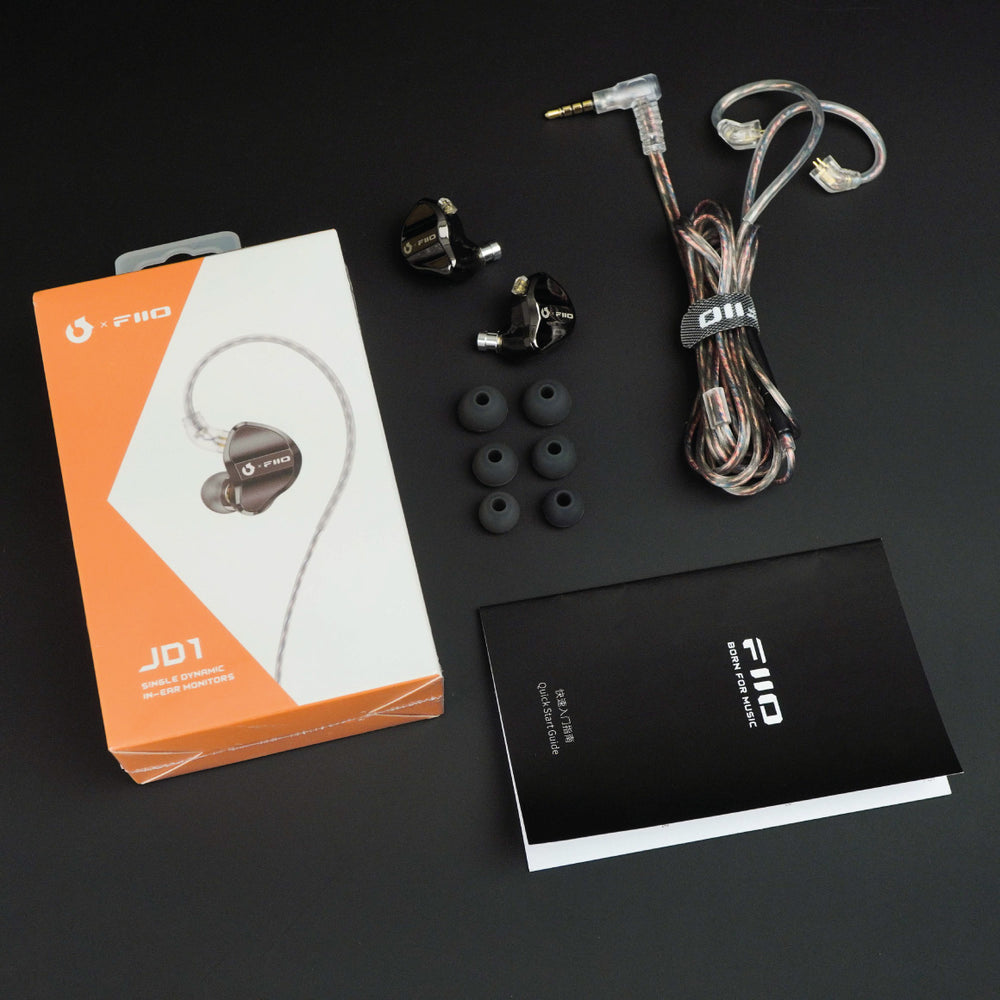 Headphone Zone X FiiO JD1 Single Dynamic In-Ear Monitors