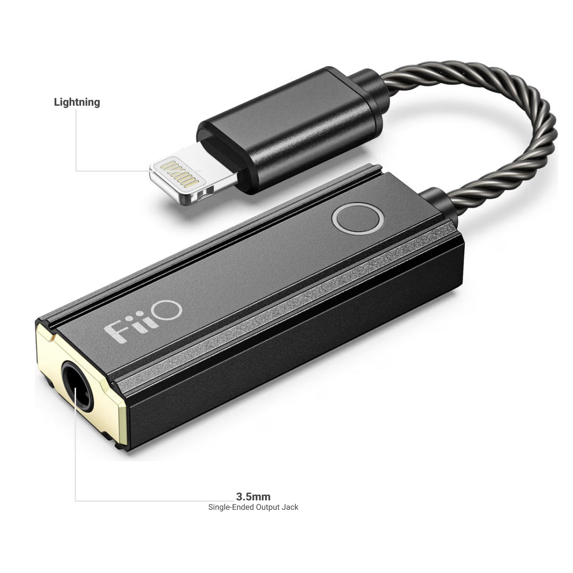 Fiio lightning outlet to 3.5 mm