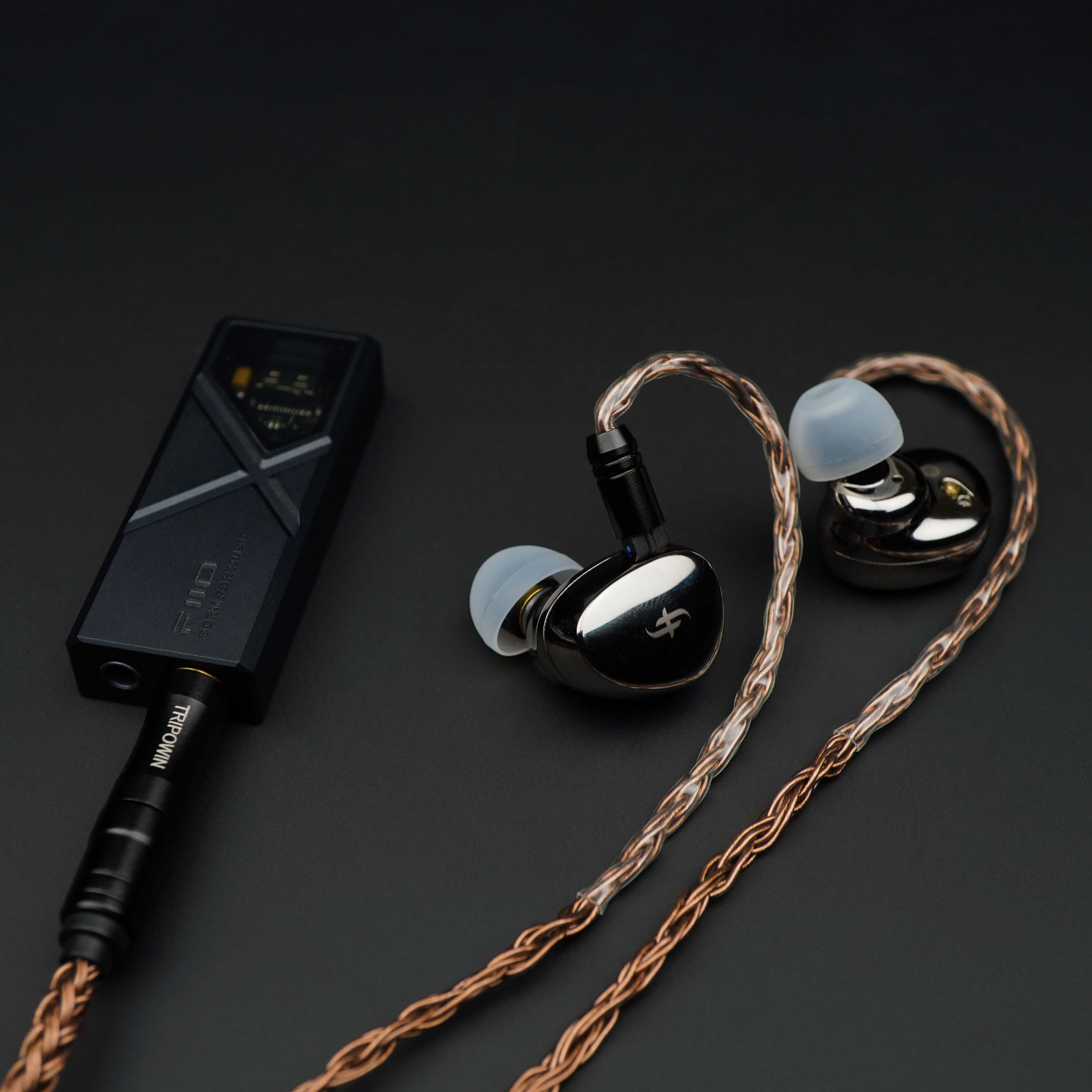 Simgot - EA500 LM + FiiO - KA13 + Tripowin - Amber (0.78mm 2pin)