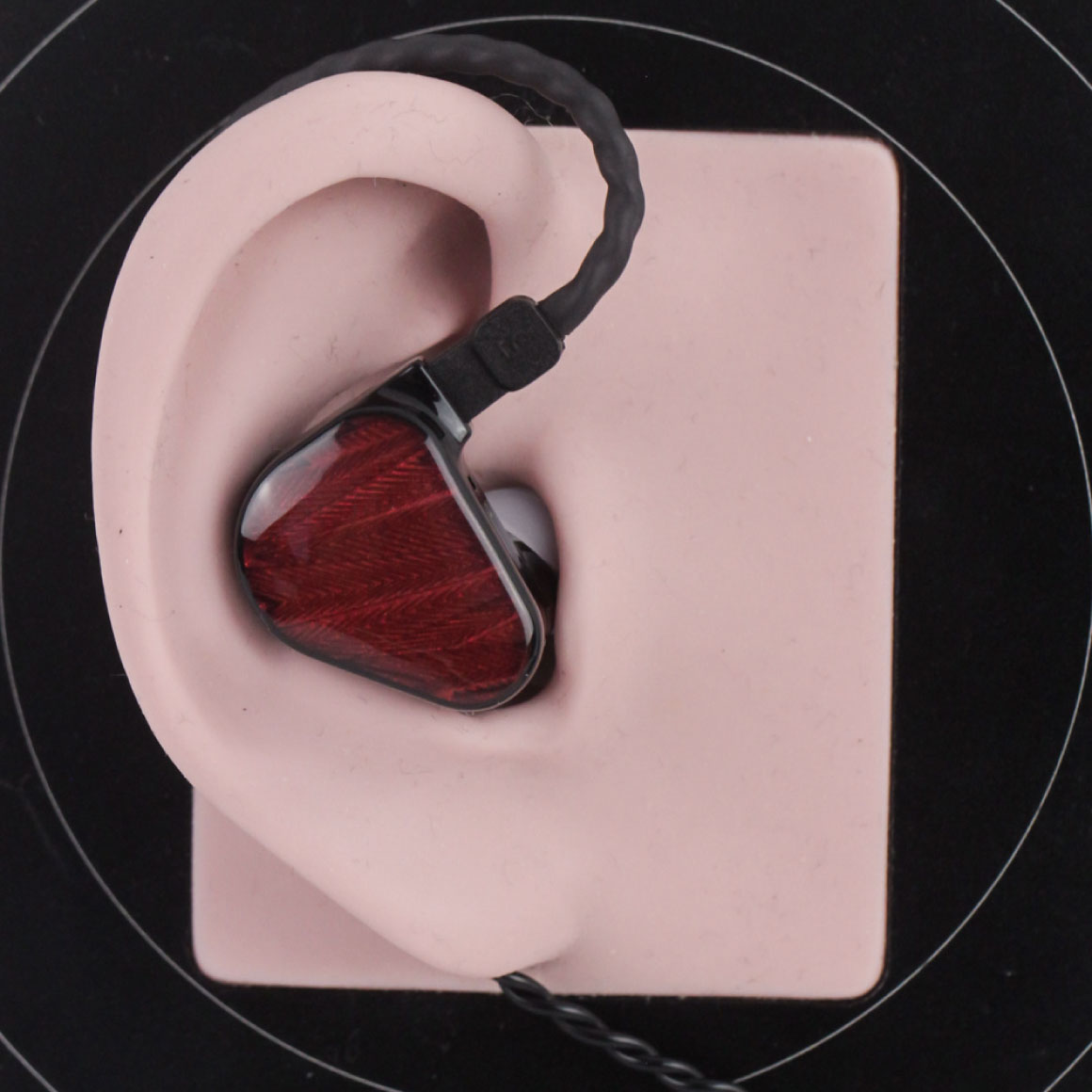 TRUTHEAR x Crinacle Zero:RED Dual Dynamic Drivers in Ear Headphone with  0.78 2Pin Cable