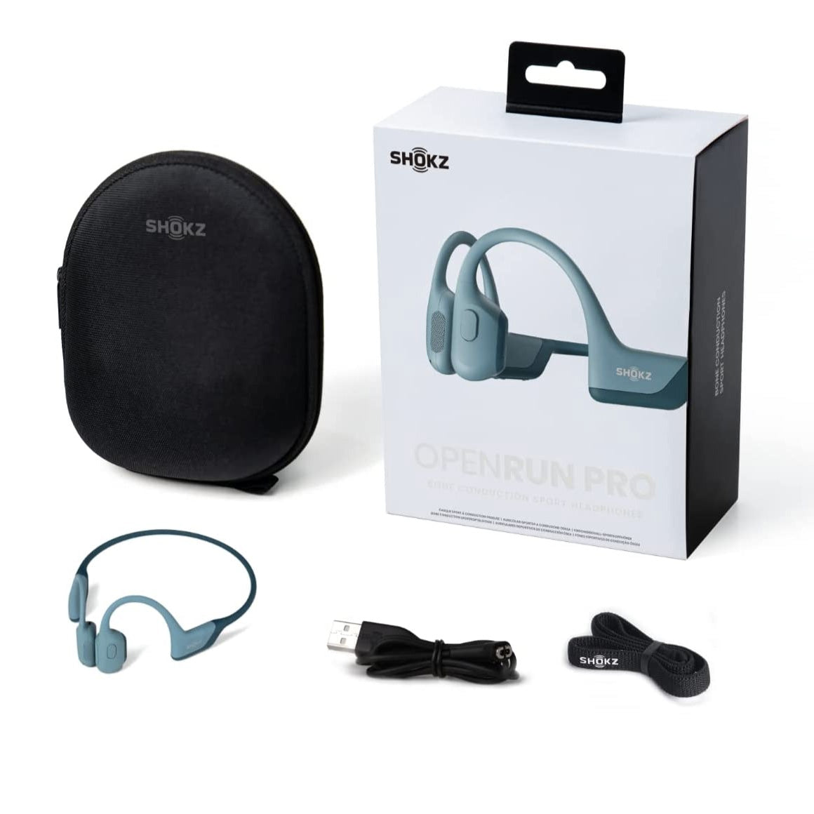 Shokz OpenRun Pro Premium Bone Conduction Bluetooth Headphones