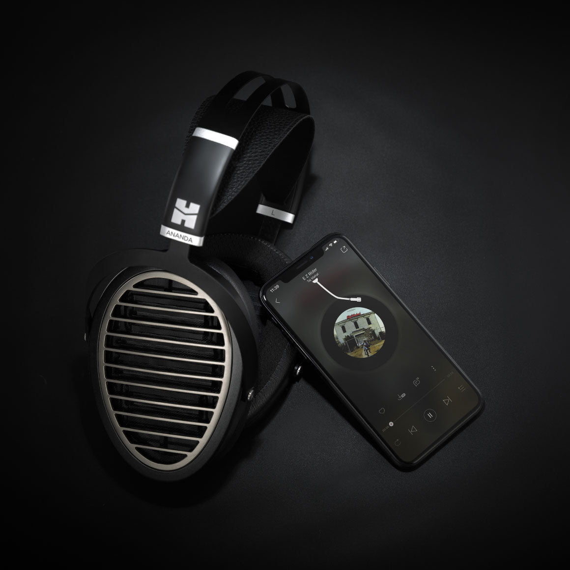 HiFiMan Ananda Stealth Magnet Version Planar Magnetic Headphones