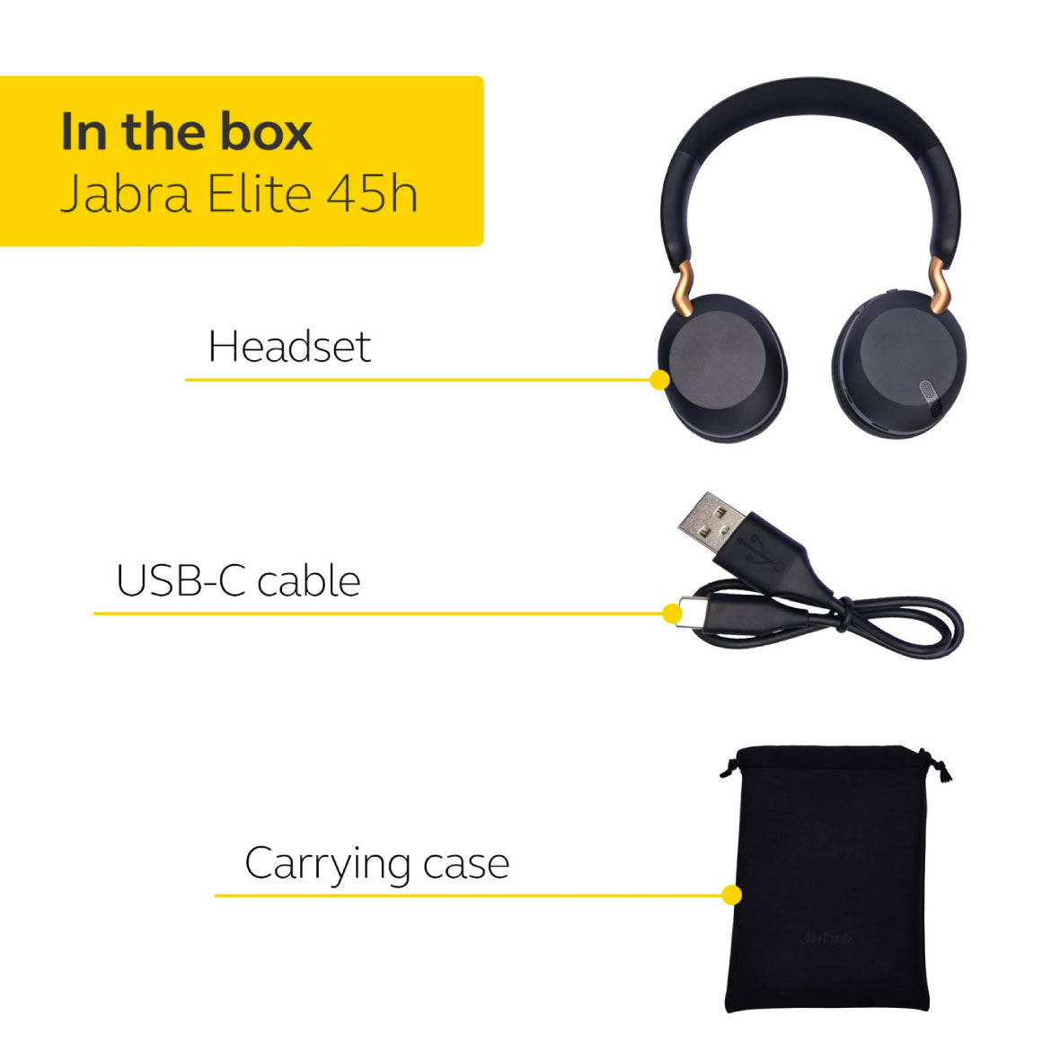 Jabra elite discount 45h wireless headphones